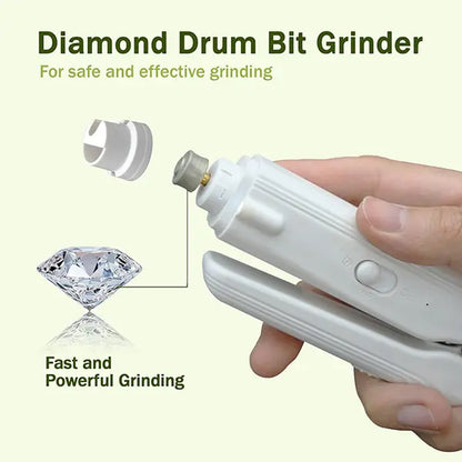 Petlovers 2-in-1 Rechargeable Electric Nail Clipper and Grinder for Dogs and Cats - Ultra Quiet Design for All Sizes